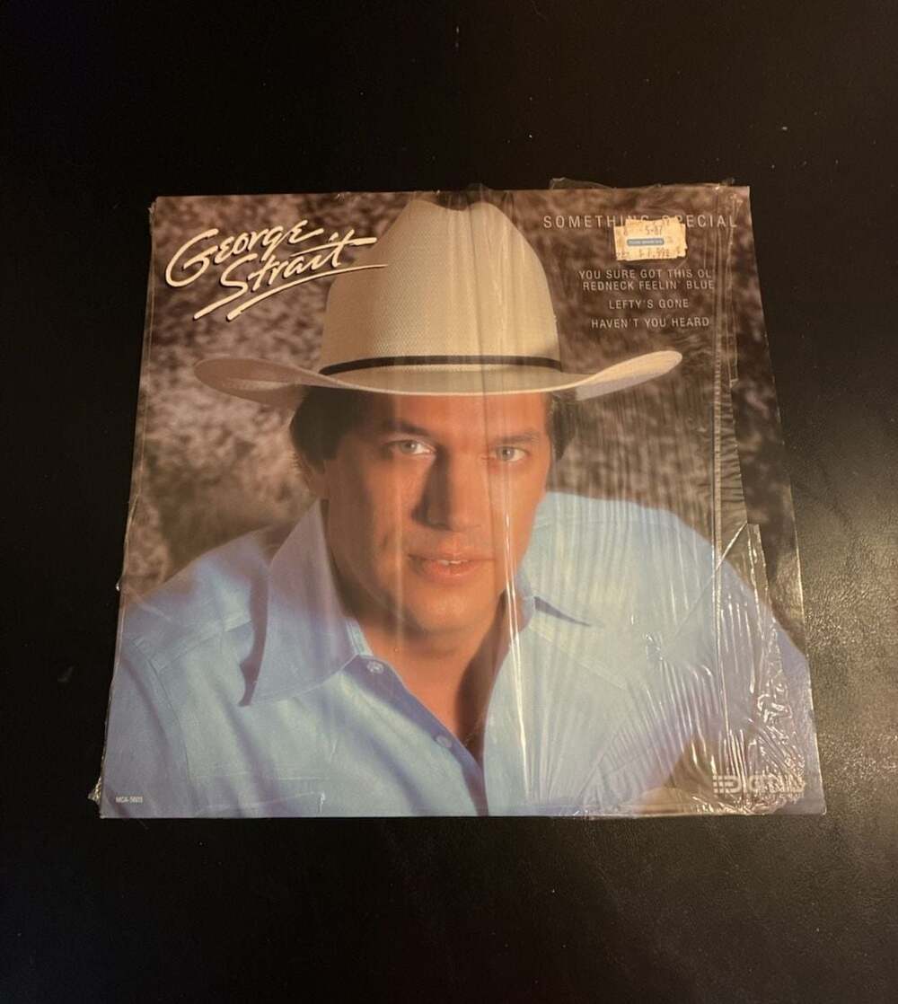George Strait Something Special LP Vinyl Record MCA-5605 1985 Country